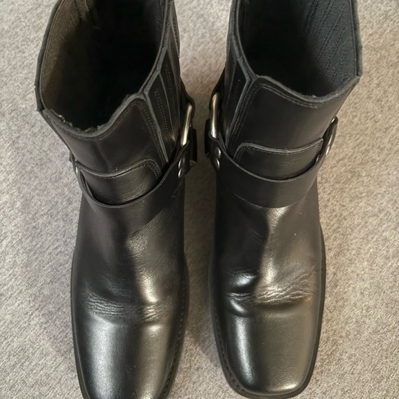 BRYAN STEPWISE - ANKLE BOOT - LOIS BLACK size 7.5 EUC - Picture 4 of 7